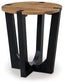 Hanneforth Round End Table Signature Design by Ashley®