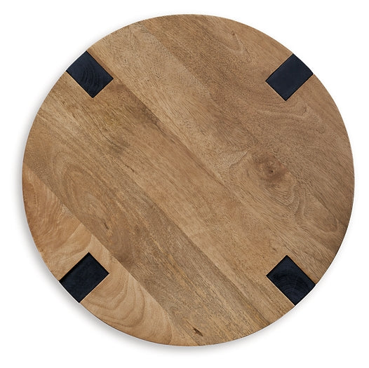 Hanneforth Round End Table Signature Design by Ashley®