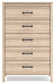 Battelle Five Drawer Chest Signature Design by Ashley®