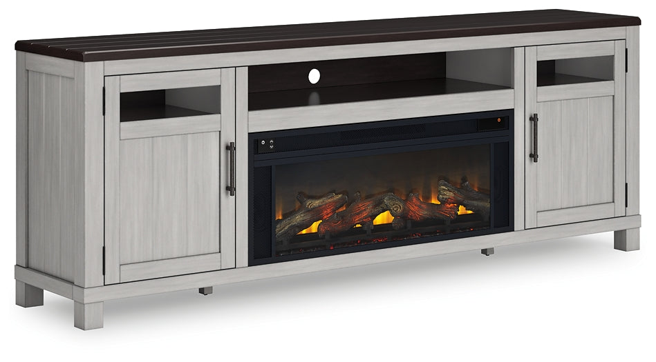 Darborn 88" TV Stand with Electric Fireplace Signature Design by Ashley®
