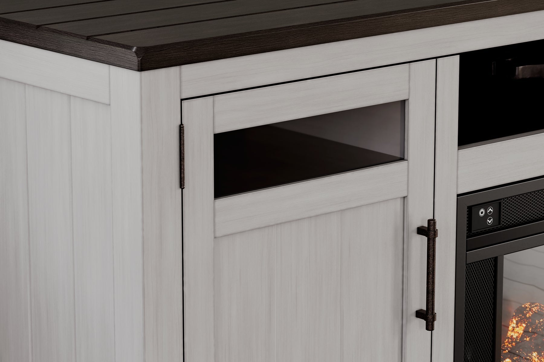 Darborn 88" TV Stand with Electric Fireplace Signature Design by Ashley®