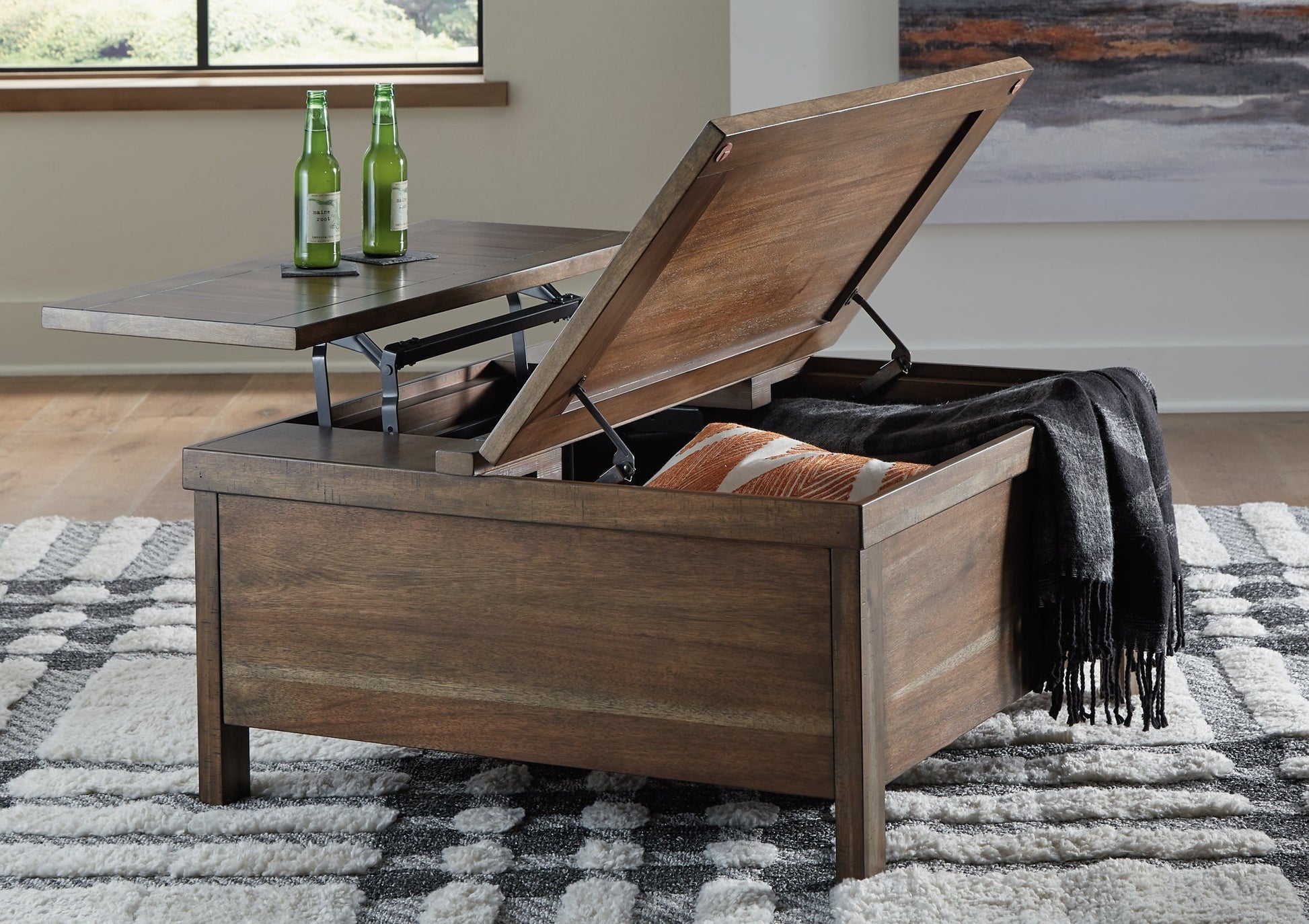 Moriville Coffee Table with 2 End Tables Signature Design by Ashley®