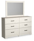 Stelsie Twin Panel Bed with Mirrored Dresser, Chest and 2 Nightstands Signature Design by Ashley®