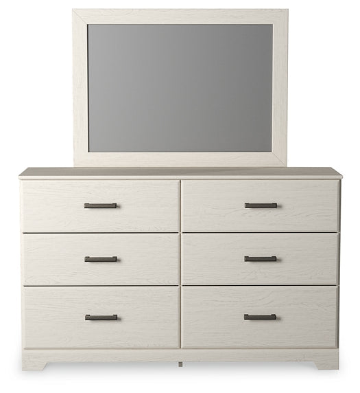 Stelsie Twin Panel Bed with Mirrored Dresser, Chest and 2 Nightstands Signature Design by Ashley®