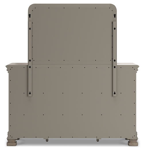Lexorne California King Sleigh Bed with Mirrored Dresser, Chest and 2 Nightstands Signature Design by Ashley®