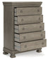 Lexorne California King Sleigh Bed with Mirrored Dresser, Chest and 2 Nightstands Signature Design by Ashley®