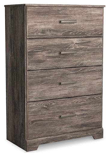 Ralinksi Twin Panel Bed with Mirrored Dresser, Chest and 2 Nightstands Signature Design by Ashley®