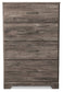 Ralinksi Twin Panel Bed with Mirrored Dresser, Chest and 2 Nightstands Signature Design by Ashley®
