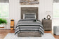 Ralinksi Twin Panel Bed with Mirrored Dresser, Chest and 2 Nightstands Signature Design by Ashley®