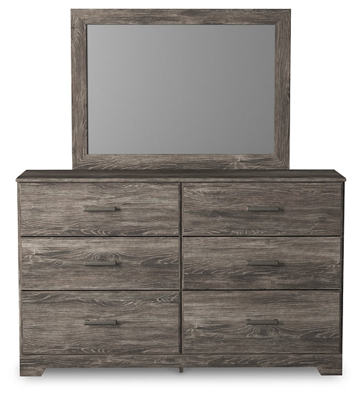 Ralinksi Twin Panel Bed with Mirrored Dresser, Chest and 2 Nightstands Signature Design by Ashley®