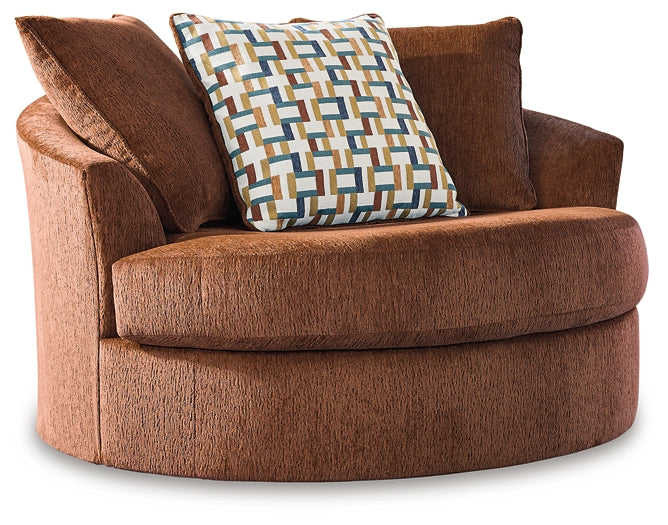 Laylabrook Oversized Swivel Accent Chair Ashley®