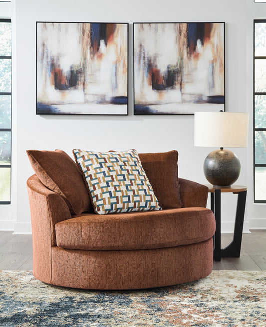 Laylabrook Oversized Swivel Accent Chair Ashley®