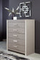 Surancha Full Panel Bed with Mirrored Dresser, Chest and 2 Nightstands Signature Design by Ashley®