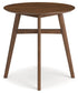 Lyncott Counter Height Dining Table and 4 Barstools Signature Design by Ashley®
