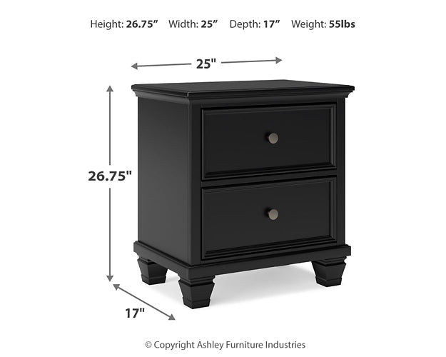 Lanolee Twin Panel Bed with Mirrored Dresser, Chest and 2 Nightstands Signature Design by Ashley®