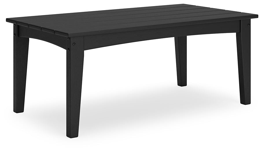 Hyland Wave Rectangular Cocktail Table Signature Design by Ashley®