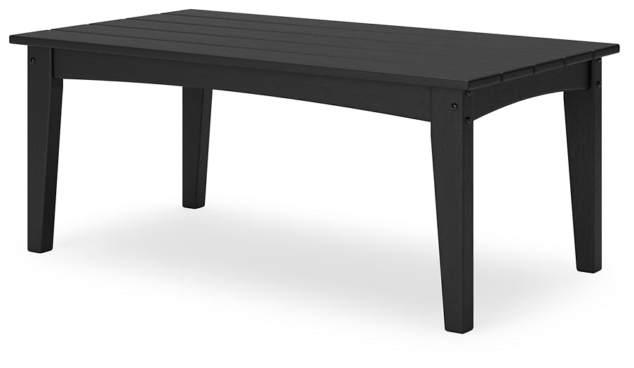 Hyland Wave Rectangular Cocktail Table Signature Design by Ashley®