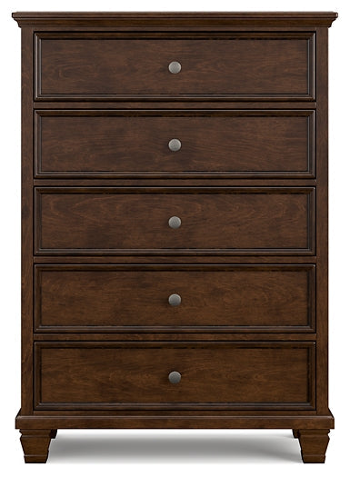 Danabrin Full Panel Bed with Mirrored Dresser, Chest and 2 Nightstands Signature Design by Ashley®