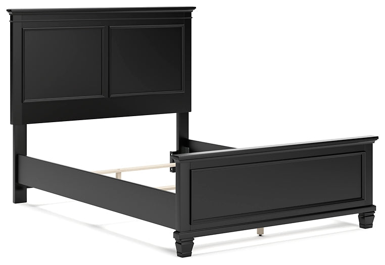 Lanolee Full Panel Bed with Mirrored Dresser Signature Design by Ashley®