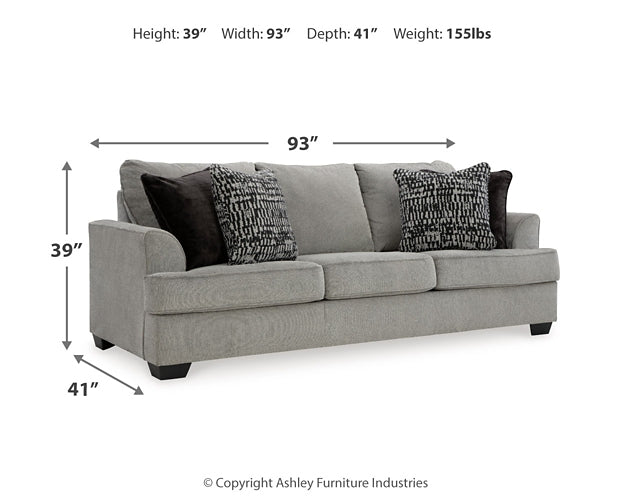 Deakin Sofa, Loveseat, Chair and Ottoman Signature Design by Ashley®