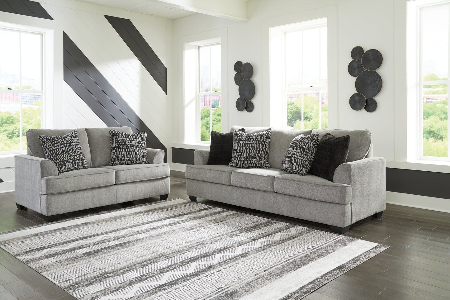 Deakin Sofa, Loveseat, Chair and Ottoman Signature Design by Ashley®