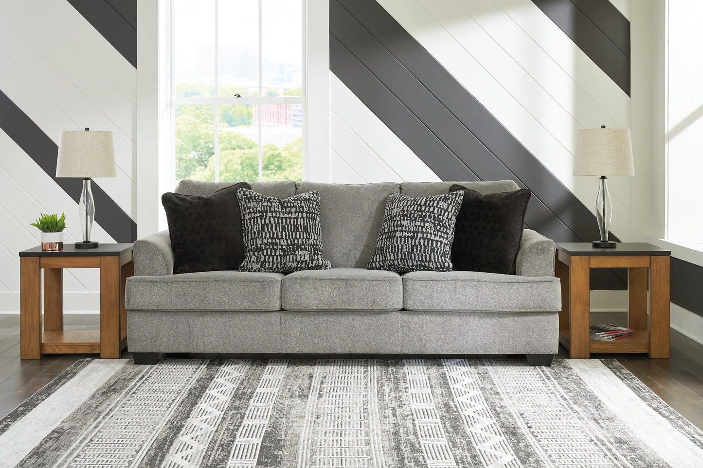 Deakin Sofa, Loveseat, Chair and Ottoman Signature Design by Ashley®