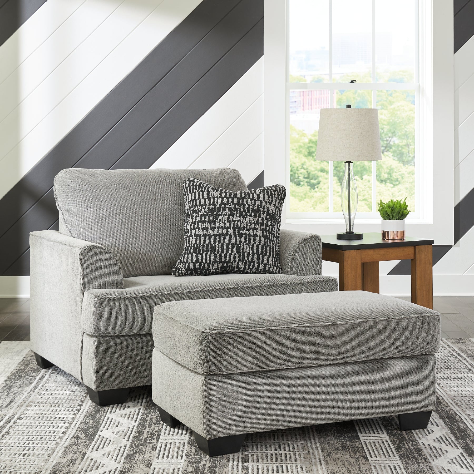 Deakin Sofa, Loveseat, Chair and Ottoman Signature Design by Ashley®