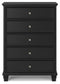 Lanolee Twin Panel Bed with Mirrored Dresser, Chest and Nightstand Signature Design by Ashley®
