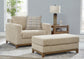 Parklynn Chair and Ottoman Signature Design by Ashley®