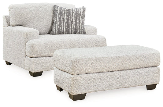 Brebryan Chair and Ottoman Signature Design by Ashley®