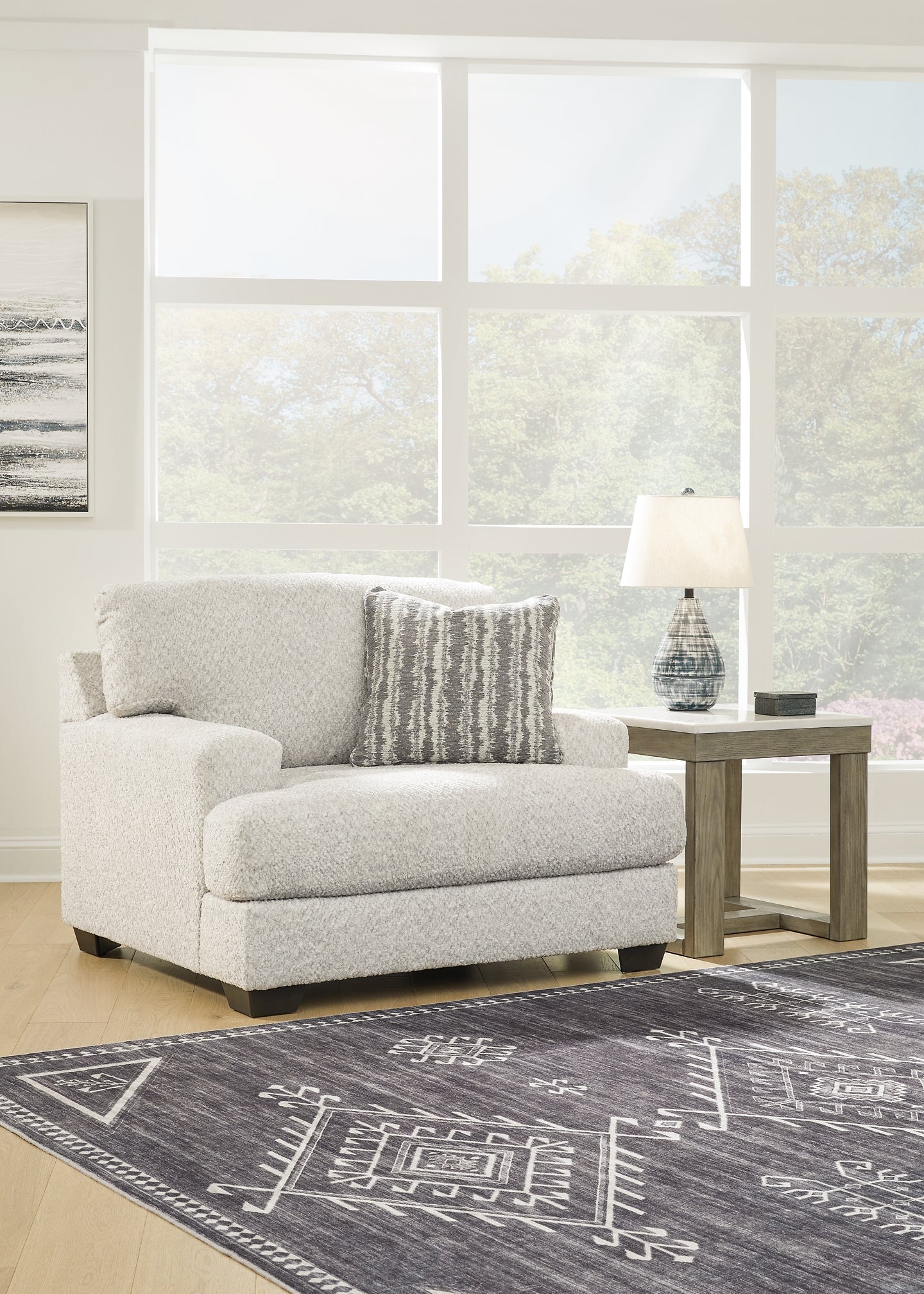 Brebryan Chair and Ottoman Signature Design by Ashley®