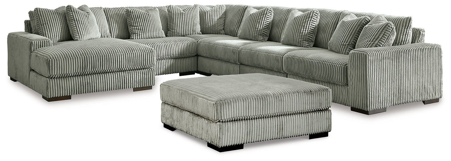 Lindyn 6-Piece Sectional with Ottoman Signature Design by Ashley®