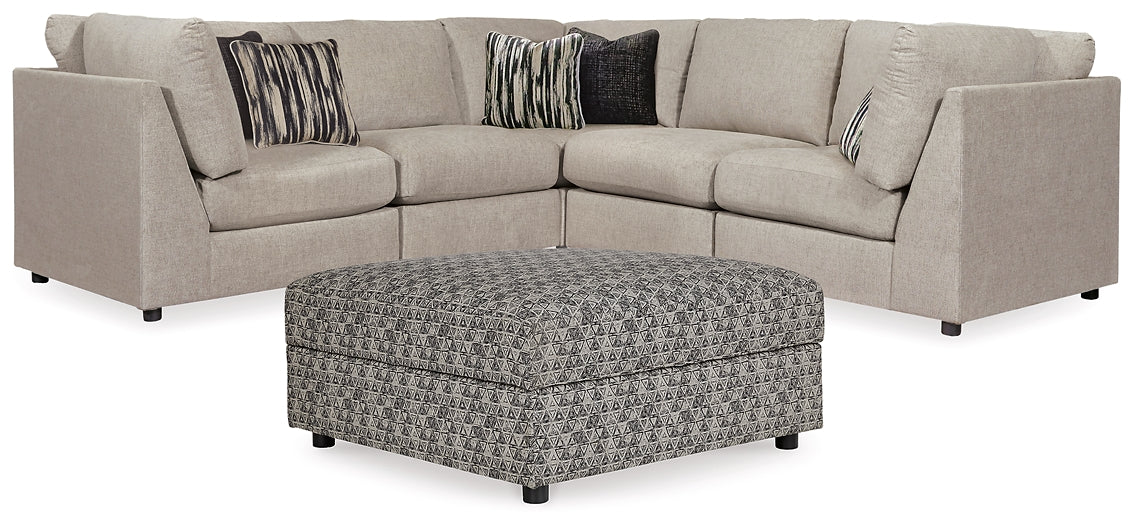 Kellway 5-Piece Sectional with Ottoman Signature Design by Ashley®