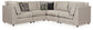 Kellway 5-Piece Sectional with Ottoman Signature Design by Ashley®