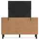 Vessalli King Panel Headboard with Mirrored Dresser and 2 Nightstands Signature Design by Ashley®