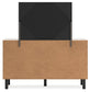 Vessalli King Panel Bed with Mirrored Dresser, Chest and Nightstand Signature Design by Ashley®