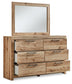 Hyanna Queen Panel Storage Bed with Mirrored Dresser and Chest Signature Design by Ashley®