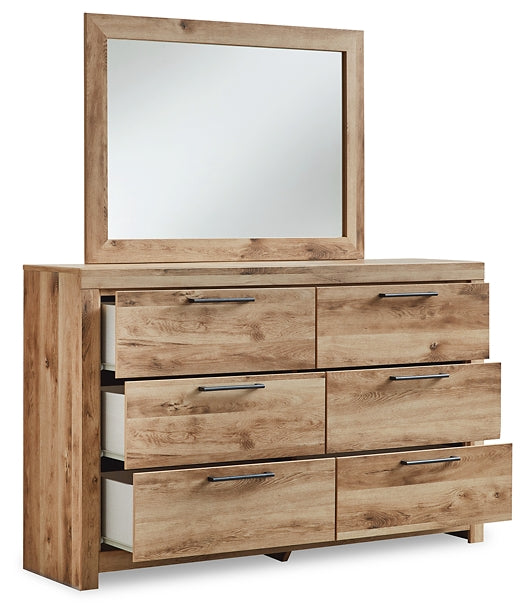 Hyanna Full Panel Headboard with Mirrored Dresser and Nightstand Signature Design by Ashley®