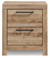 Hyanna Full Panel Headboard with Mirrored Dresser and Nightstand Signature Design by Ashley®