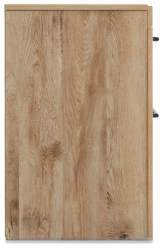 Hyanna Full Panel Headboard with Mirrored Dresser and Nightstand Signature Design by Ashley®
