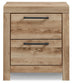 Hyanna Twin Panel Headboard with Mirrored Dresser, Chest and Nightstand Signature Design by Ashley®