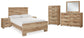 Hyanna Full Panel Bed with Mirrored Dresser, Chest and 2 Nightstands Signature Design by Ashley®