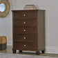 Danabrin Twin Panel Bed with Mirrored Dresser, Chest and Nightstand Signature Design by Ashley®