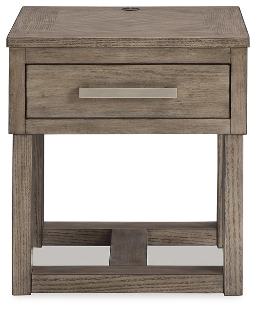 Loyaska Rectangular End Table Signature Design by Ashley®