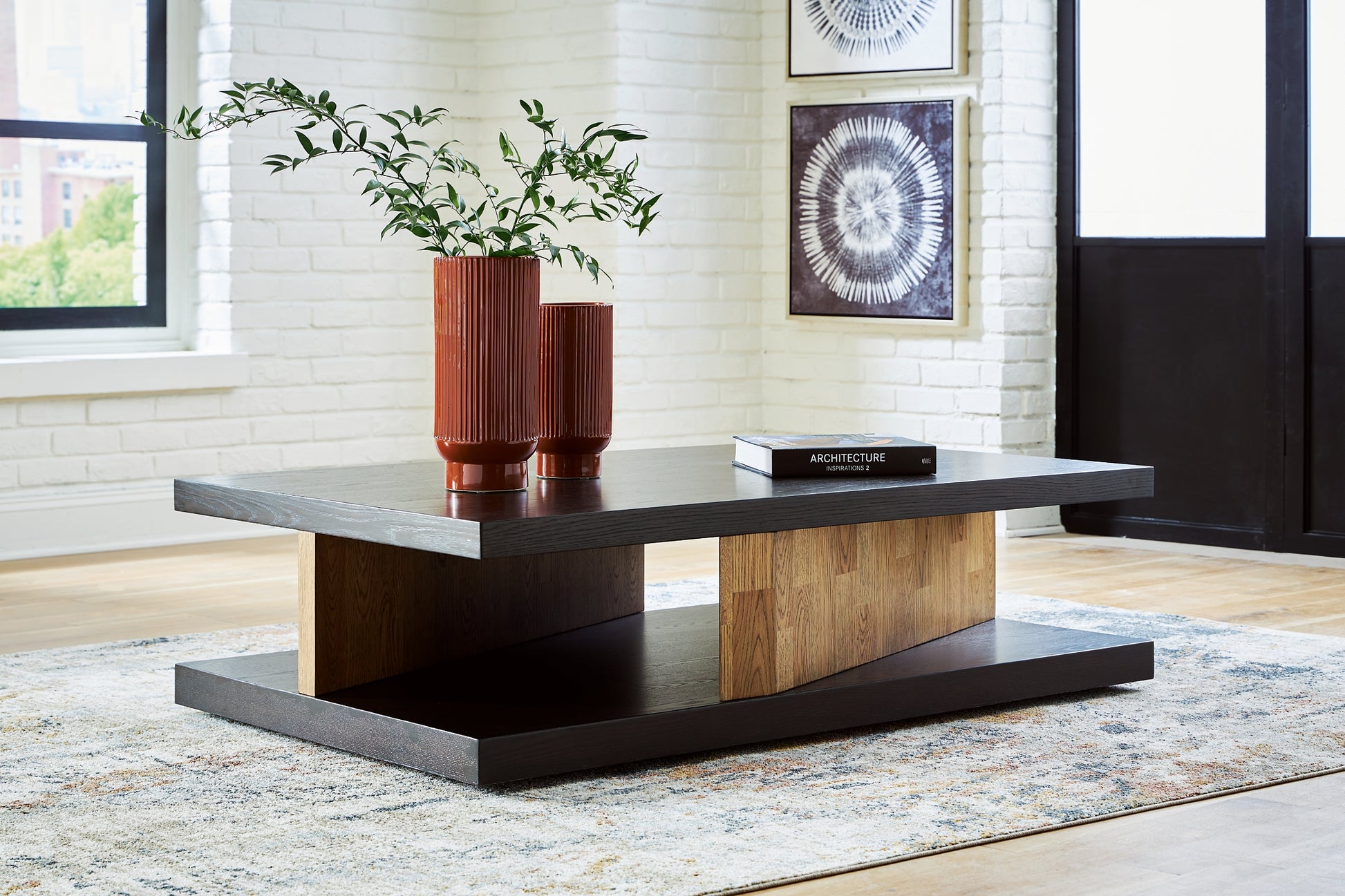 Kocomore Rectangular Cocktail Table Signature Design by Ashley®