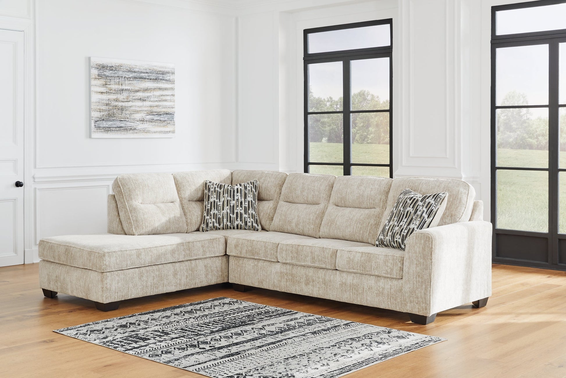 Lonoke 2-Piece Sectional with Ottoman Signature Design by Ashley®