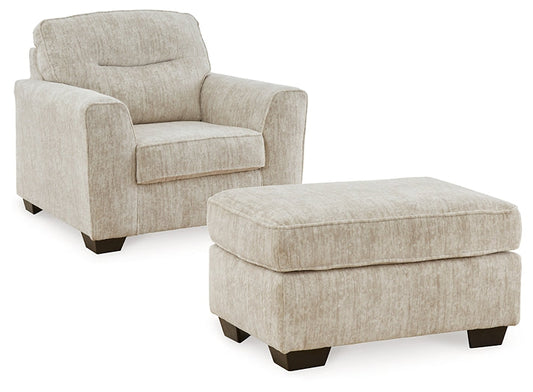Lonoke Chair and Ottoman Signature Design by Ashley®