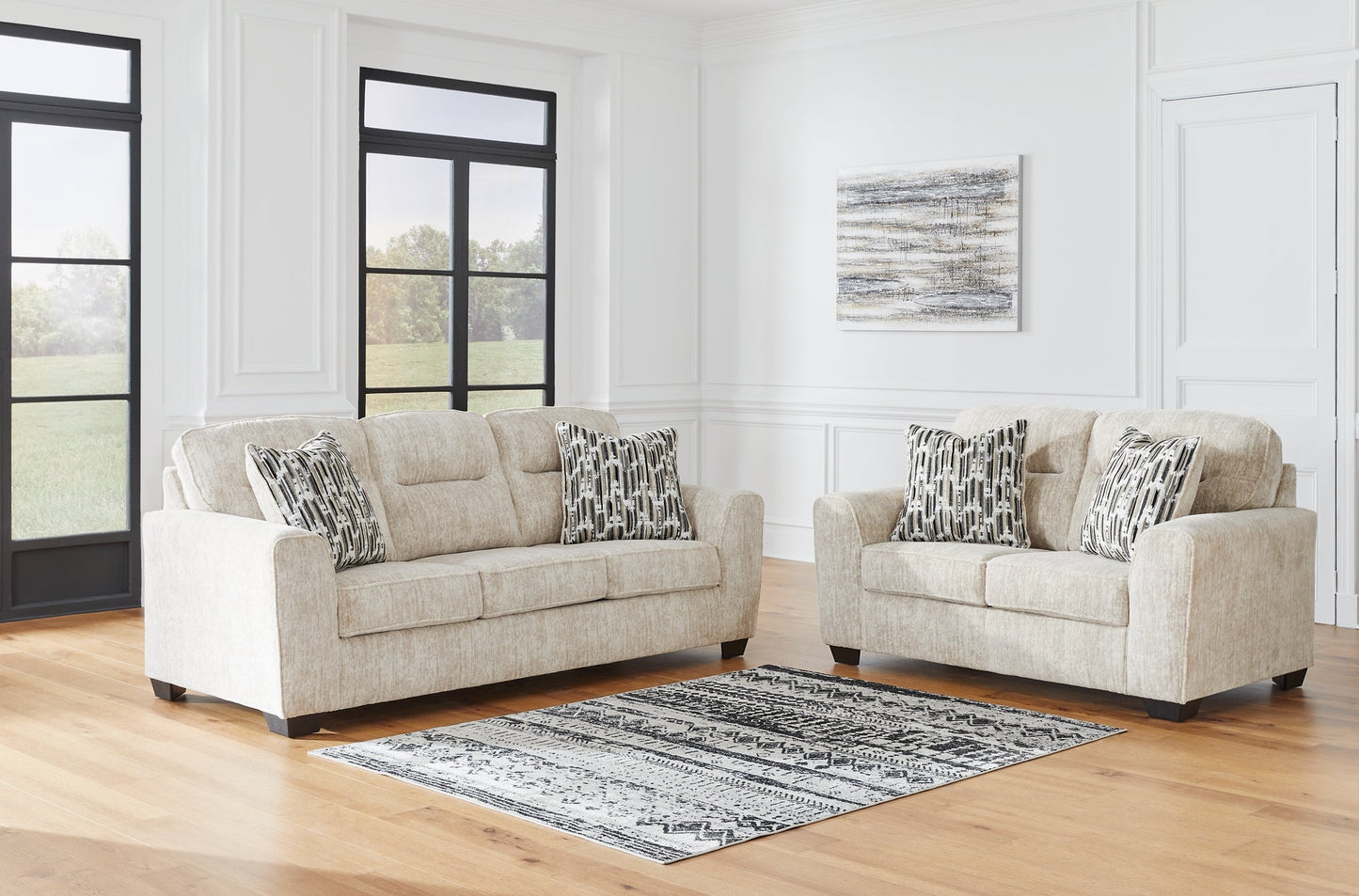 Lonoke Sofa, Loveseat, Chair and Ottoman Signature Design by Ashley®