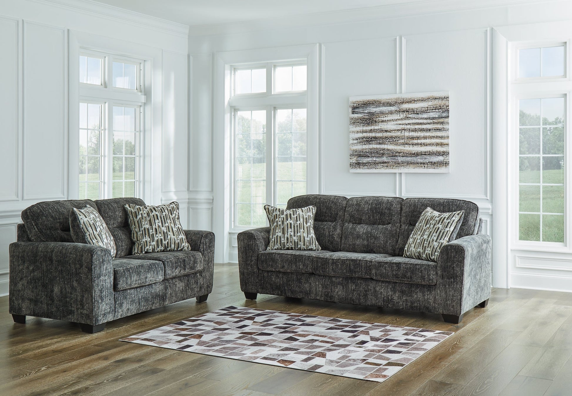 Lonoke Sofa, Loveseat, Chair and Ottoman Signature Design by Ashley®