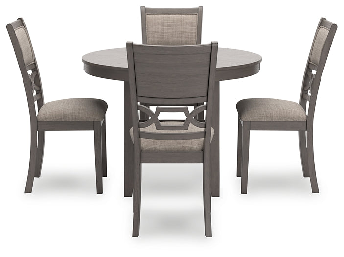 Wrenning Dining Room Table Set (5/CN) Signature Design by Ashley®